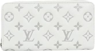 Louis Vuitton Pre-owned Wallets, female, White, Size: ONE SIZE Pre-owned Long wallet (bi-fold)