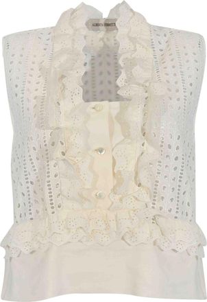 Alberta Ferretti Sleeveless Top