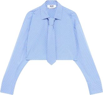Msgm Mujer, Blusas y Camisas, Azul, Talla: S