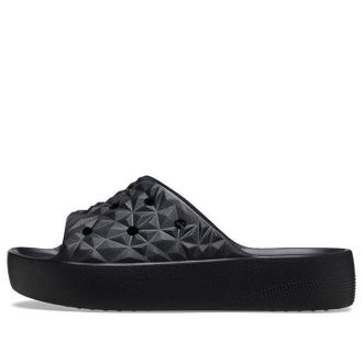 Crocs (WMNS) Crocs Classic Platform Slides Black 209564-001