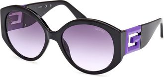 Guess GU7917 83Z Womens Sunglasses Black Size 56
