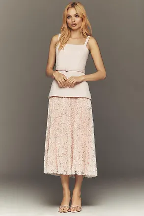 ASTR the Label Caitlin Tweed Twofer Midi Dress