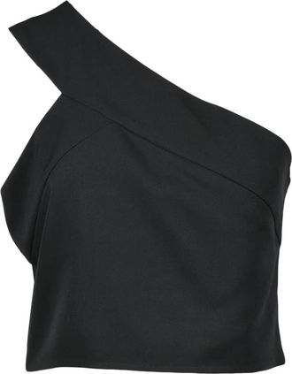 Access Fashion Access Fashion, Tops, Dames, Zwart, M, Polyester, Chique mouwloze top