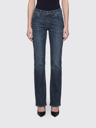 Liu Jo Mid-Rise Skinny Stretch Denim Jeans with Ruched Details