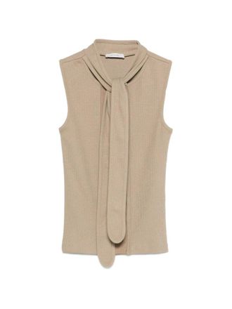Christophe Lemaire Asymmetrical Fitted Top