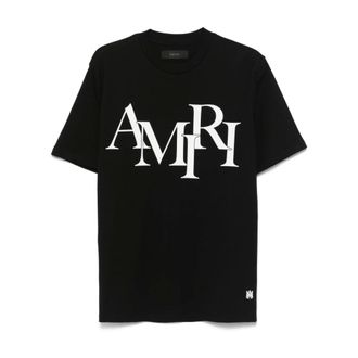 Amiri T-Shirts, male, Black, Size: 2XL Black T-shirts and Polos