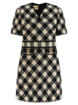 Valentino Garavani Cotton Short Womens Dress