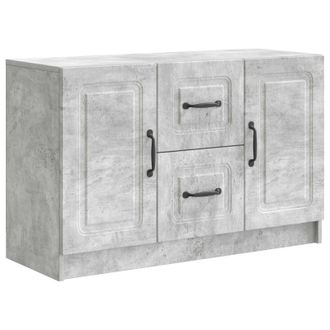 vidaXL Aparador Gris Hormig&oacute;n 89 X 34,5 X 57 Cm Madera De Ingenier&iacute;a Vidaxl