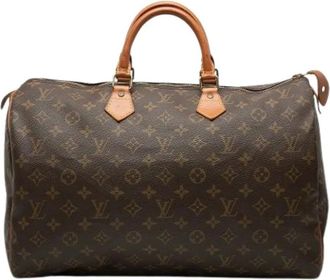 Louis Vuitton Pre-owned Handbags, female, Brown, Size: ONE SIZE Pre-owned Speedy 40 Handbag