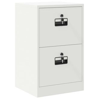 vidaXL Mueble Archivador 45,5 X 42 X 74,5 Cm Acero Laminado En Fr&iacute;o Vidaxl