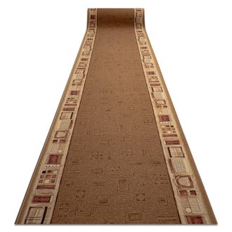 RugsX Passatoia Gommata Jena Beige 100cm Beige 100x500 Cm