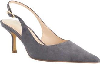 Dune London Celise Slingback Pointed Toe Pump in Grey at Nordstrom, Size 41