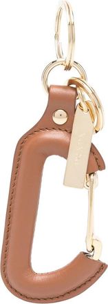 Prada Leather Keychain