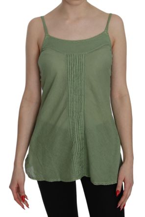 Pink Memories pink MEMORIES Silk Spaghetti Strap Tank Top Womens Blouse