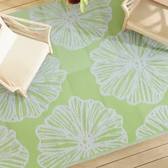 vidaXL Alfombra De Exterior Arakil Verde 190x290 Cm Pp Vidaxl