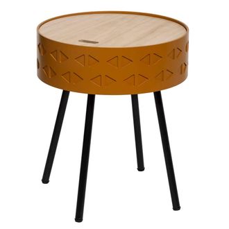Atmosphera Atmosphera - Mesa De Centro Arc&oacute;n shiro Mostaza Cr&eacute;ateur DInt&eacute;rieur