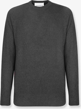 Amaranto Maglia in misto lana e cashmere - AMARANTO - gender_Man