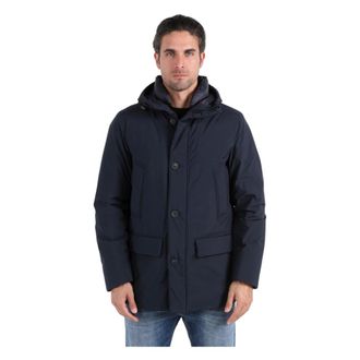 Woolrich Cloud Series Parka - - Coats - Uomo - Blu - M