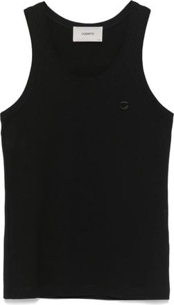 Coperni Lichtgewicht Logo Tanktop - Dames - Tops zonder mouwen - Zwart - XS - Tops