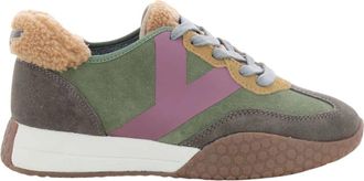 Keh-noo Dames Schoenen Khaki Stijlvol Model - Dames - Sneakers - Veelkleurig - 40 EU - Schoenen
