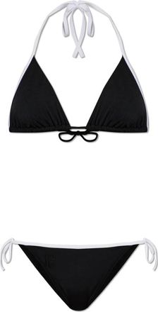 Balmain Tweedelig Badpak - Dames - Bikinis - Zwart - S - Tweed - Badmode