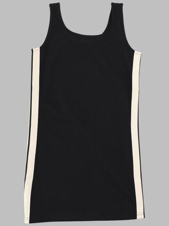 Palm Angels Logo-Embroidered Tank Dress - Black