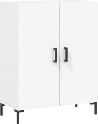 vidaXL Sideboard White 69.5x34x90 cm Engineered Wood Vidaxl