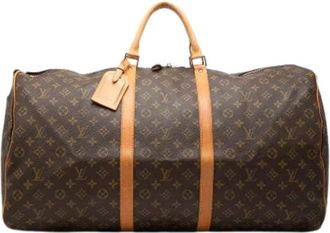 Louis Vuitton Pre-owned Keepall 60 - Dames - Vintage Weekendtas - Bruin - ONE Size - Vintage