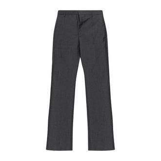 Jil Sander Pantaloni in Lana Plissettati - - Trousers - Uomo - Grigio - XL