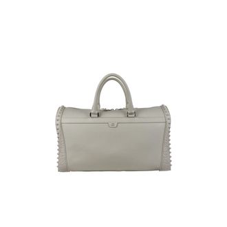 Christian Louboutin Sneakender Travel Bag - Heren - Weekendtassen - Wit - ONE Size - Leer - Tassen