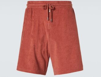 Frescobol Carioca Cotton-blend terry shorts