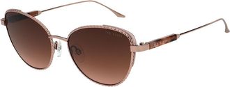 Ted Baker TB1733 Laela 471 Womens Sunglasses Gold Size 54
