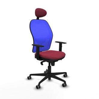 Piqueras y Crespo Silla De Oficina Con Cabecero Jorquera Piqueras Y Crespo 1d036g1 Granate
