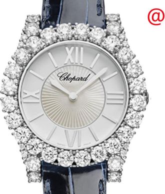 Chopard LHeure Du Diamant Automatic Diamond Silver Dial Ladies Watch 139419 1414