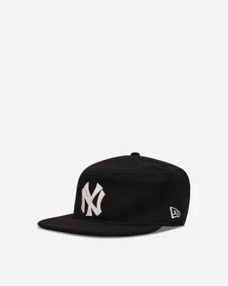 New Era New York Yankees MLB Cooperstown Pin Pillbox Adjustable Cap Black