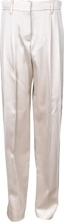 Brunello Cucinelli Butter Tailored Trousers, Brand Size 46 (US Size 12)