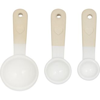 Mason Cash Rustic Charm Measuring Spoons, Set of 3 Stoneware Spoons in Beige at Nordstrom