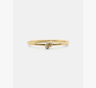 Kate Spade New York Sailors Knot Pave Hinge Bangle