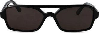 Retro Superfuture Zonnebril - Dames - Zonnebrillen - Zwart - ONE Size - Accessoires