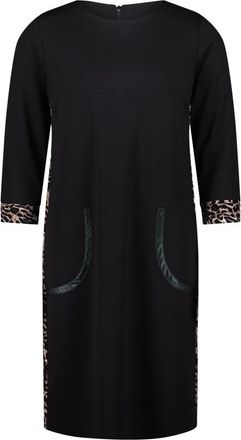 Betty Barclay Kleedjes, Dames, Zwart, 3Xl, Elegante Jerseyjurk met Zakken