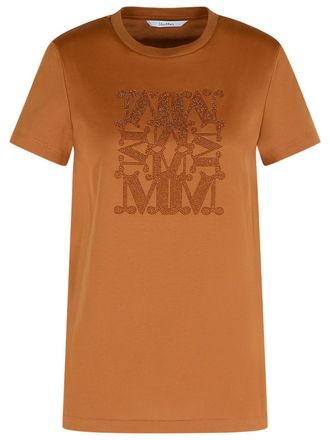 VIP【関税送料無料】希少 MAX MARA BROWN COTTON T-SHIRT Brown Max Mara Printed T-Shirts: Shop up to −52% | Stylight