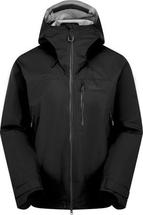 RAB Firewall Mountain Jacket Regenjacke für Herren | schwarz