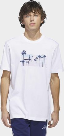 adidas T-Shirt ADIDAS SPORTSWEAR M PHOTORL CRT T, Herren, Gr. XXL, wei&szlig;, Obermaterial: 100% Baumwolle, normal, Rundhals, Shirts T-Shirt