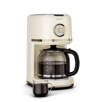 Klarstein Klarstein Victoria Cafetera De Filtro 1,5 Litros Funci&oacute;n De Mantenimiento De Calor 12 Tazas