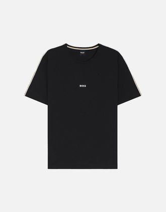 HUGO BOSS Mens BOSS Unique T-Shirt, Black - Size: 38