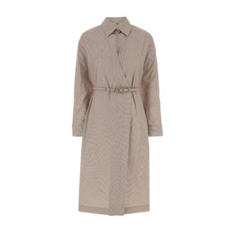 Fendi Mujer, Vestidos, Gris, Talla: S