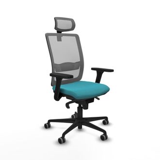 Piqueras y Crespo Silla De Oficina Piqueras Y Crespo Haches Negro Espuma Inyectada