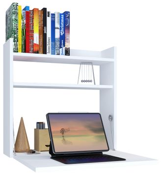 ebuy24 Escritorio De Pared Dralis 60x60x20 - Vcm