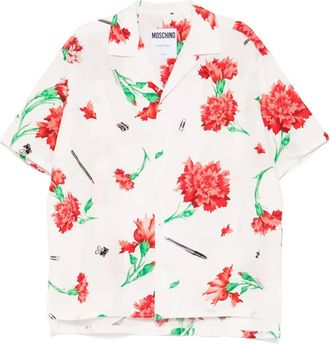 Moschino Camicia con stampa - Bianco