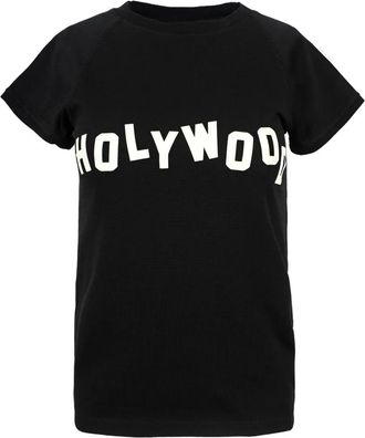 Loewe T-shirt con stampa Hollywood - Nero